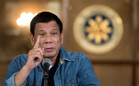 Rodrigo Duterte .